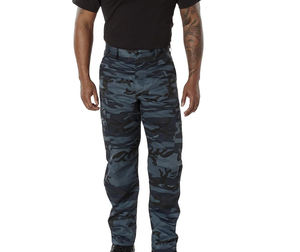 Pantalones Cargo Casuales para Hombre, Pantalones Jogger de Cintura Alta con Cordón y Bolsillos, Diseño Ligero, Pantalones Cargo Lavados para Hombre - Product Image 4