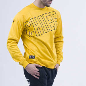 Sweat à capuche jaune & Sweatshirt Homme - Product Image 3