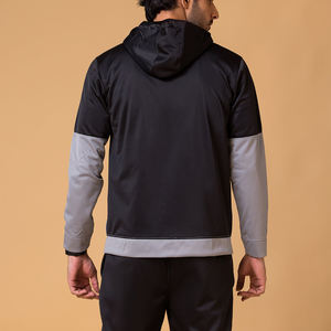 Chándales con cremallera y logotipo personalizado para hombres y mujeres, ideales para equipos y ropa deportiva - Product Image 2