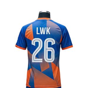 Camiseta Deportiva Sublimada Personalizada para Adultos, Uniforme de Fútbol Transpirable para Entrenamiento, Traje de Verano para Club - Product Image 5