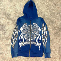 Sudadera de Cuello Redondo para Hombre, Estilo Retro Urbano, Invierno 2025, Personalizable, con Parches Bordados, Lavada, Cálida y Tejida