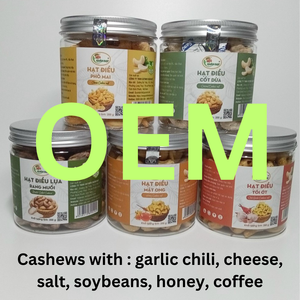 Noix de cajou du Viet Nam Prix bon marché Rôti sous vide sec 100gr Noix de cajou de marque blanche de qualité supérieure Hiva Grade W180 W320 W450 Livraison rapide - Product Image 5