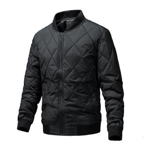 Chaqueta de Invierno para Hombre, Diseño Elegante, Casual, Delgada, Impermeable, Transpirable, Color Negro, Personalizable - Product Image 1