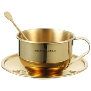 New Pattern Arrival Silver Shiny Polihed Antique Stylish Designer Brass <b>Cup</b> <b>And</b> <b>Saucer</b> Kitchenware Accessories Supply From India - Product Image 3