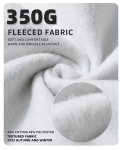 Sweat-shirt à capuche en molleton français personnalisé pour homme, coupe régulière, impression gonflée, broderie, sweat-shirt à capuche en gros, coton de haute qualité - Product Image 6