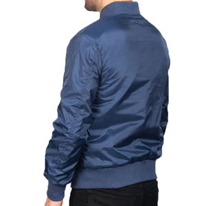Veste d'hiver décontractée pour hommes 100% nylon \ polyester fait de vestes de bombardier de décoration de boutons à vendre à bas prix - Product Image 2