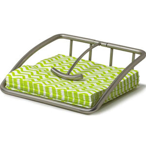 Porte-serviettes en acier élégant, parfait pour organiser les serviettes tout en rehaussant la décoration de la table avec des accents accrocheurs chics - Product Image 4