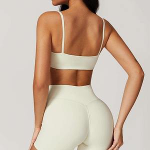 Sujetador Deportivo Simple, Casual, de Secado Rápido, con Espalda Descubierta, para Yoga, Ropa Deportiva sin Costuras para Correr - Product Image 2