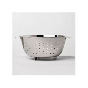 Hot Sale Superior Fine <b>Mesh</b> Stainless Steel Colander Bowl Extra-Large <b>Strainer</b> Basket for Easy Washing, Draining & Sifting - Product Image 1