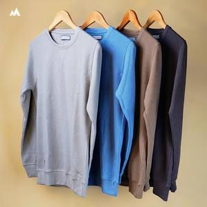 เสื้อยืดผู้ชาย210g ผ้าฝ้าย100% สั่งตัดคอกลมแขนยาว - Product Image 2
