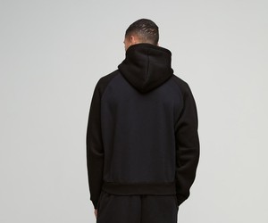 เซ็ตมีฮู้ดและกางเกงวอร์มแบบสวมมีกระเป๋าชุดวอร์มชุดวอร์ม2ชิ้นโลโก้ตามสั่ง - Product Image 3