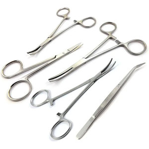 Ensemble d'instruments chirurgicaux hémostatiques professionnels GOLDFINCH, 5 pièces, acier de qualité supérieure, manuel, certifié CE, avec garantie d'un an - Product Image 1