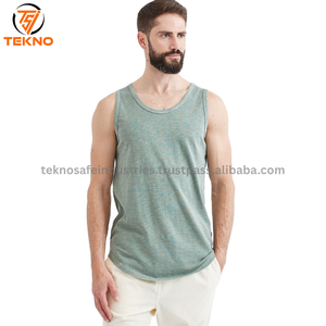 เสื้อกล้ามออกกำลังกายแขนกุดทำจากผ้าฝ้ายแห้งเร็วสำหรับผู้ชายเสื้อออกกำลังกายแฟชั่นใหม่ล่าสุดสำหรับฤดูร้อน - Product Image 6