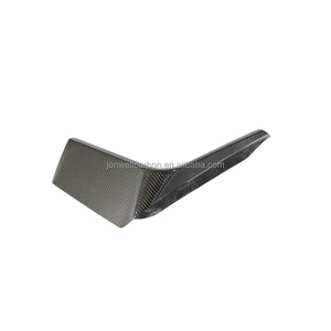 Pour <span class=keywords><strong>Audi</strong></span> TTRS MK3 2018 2019 2020, séparateur de pare-chocs avant, spoiler en fibre de carbone, accessoires de voiture - Product Image 3