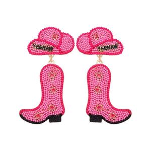 MD Handicrafts Pendientes de tuerca cómodos y elegantes con bordado exquisito Regalo de fiesta perfecto para amantes de la moda - Product Image 1