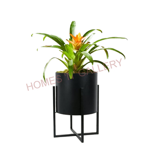 Pot de fleurs fait à la main de style indien seau en métal galvanisé de haute qualité nouveau Design Unique style mignon Offre Spéciale d'utilisation de jardin extérieur - Product Image 4