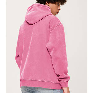 High Quality Cotton Thick Heavy <b>Fleece</b> Pullover Hoodies <b>Men</b> Drop Shoulder Puff Print <b>Oversized</b> <b>Hoodie</b> Custom Logos <b>Men's</b> Hoodies - Product Image 3