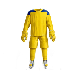 ชุด IHU-0047ฮ็อกกี้น้ำแข็งใส่สบายทีมปากีสถานเข้ารูปวัสดุทนทาน - Product Image 1