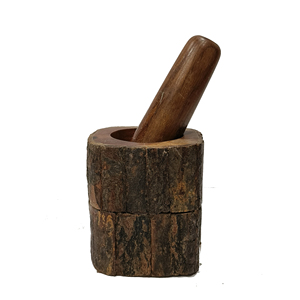 Fabricante indio de metal Mortal Maja para molinillo Hierbas Ajo Nuez Especias Esenciales de cocina Uso de Ambience Lifestyle - Product Image 5