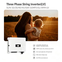 Sistem Tenaga Surya Tiga Fasa On Grid String Inverter De Ye 33kw 35kw 40kw 45kw 50kw Sistem Penyimpanan Energi Surya untuk Rumah