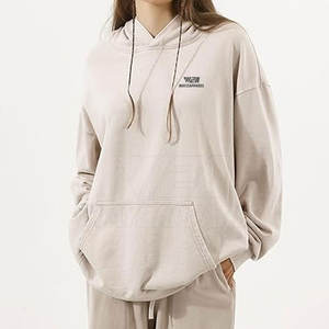 OEM superventas hecho a medida transpirable diseño personalizado Pull Up sudaderas con capucha de gran tamaño de los hombres de moda sudaderas con capucha de gran tamaño - Product Image 4