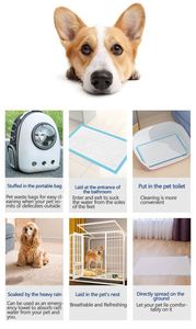 Pañales Desechables para Perros, Impermeables, para Entrenamiento de Cachorros, Absorbentes de Orina, Venta al Por Mayor de Fábrica - Product Image 6