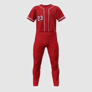 Uniforme de béisbol de diseño personalizado de alta calidad Unisex, última ropa deportiva, conjuntos transpirables para hombres y mujeres personalizables - Product Image 2