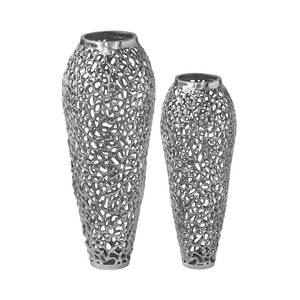 Vases à fleurs en aluminium de qualité supérieure pour la décoration de sol à la maison et la table de bureau Vases à fleurs décoratifs - Product Image 2