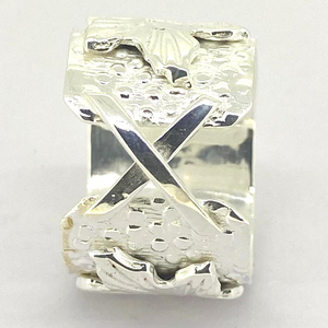 Alta calidad estilo cruzado 925 plata esterlina chapada en oro para mujeres y niñas joyería de plata elegante nueva llegada anillos de moda - Product Image 2