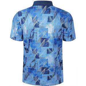 Personnalisé sublimé hommes pour polos tissu de coton respirant vêtements décontractés et d'extérieur marque privée service OEM ODM - Product Image 2