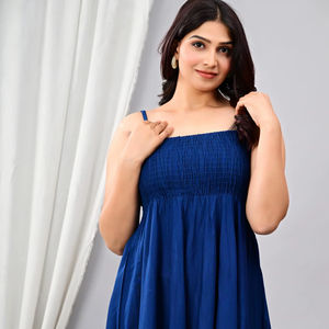 Vestido de Noche de Diseño de Alta Calidad para Damas, Vestido Largo de Algodón de Lujo con Escote Bardot, Ecológico y de Secado Rápido - Product Image 1