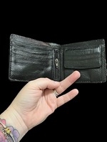 Dompet Kulit Sapi Desainer Barat Pendek untuk Pria ABC GLOBAL EXIM, Motif Hewan, Perlindungan RFID, Lapisan Nilon, Buatan India
