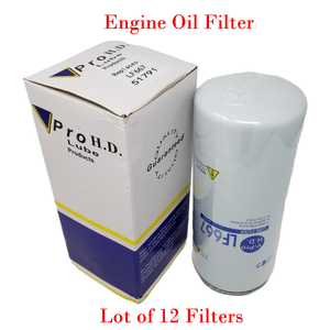 12 x Filtro de aceite de motor LF667 compatible con camiones y autobuses Mack 485GB3232, 485GB3236 - Product Image 3