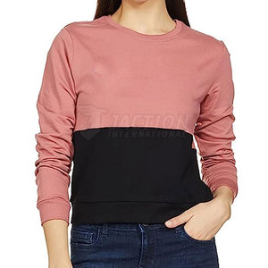 Manches longues femmes sweats taille personnalisée femmes sweats coton polyester femmes sweats - Product Image 5