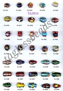 Cuentas redondas de cristal redondas de colores, accesorios para manualidades, bolso de joyería de cristal, mezcla de tiempo superior, Material de paquete de Color, venta al por mayor - Product Image 2