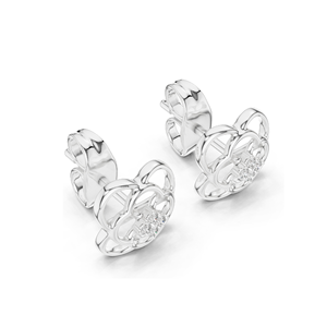 0.032 Ct Lab Diamond <b>Earrings</b> for Women VVS-VS Clarity 18KT, 14KT, 10KT Gold & 925 Silver Rose, Yellow, White Gold & - Product Image 6