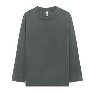 Camiseta de Manga Corta para Hombre con Logotipo Personalizado, Nuevo Diseño, Estilo Holgado, 100% Algodón Lavado, Letra Antigua para Impresión Puff - Product Image 2