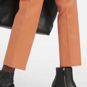 Pantalones de Cuero para Mujer de Buena Calidad a Precio de Mayoreo, Talla Personalizada, Transpirables para Invierno, Estilo Urbano, Logotipo Personalizado, Pakistán - Product Image 6