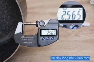 Fabricante de utensilios de cocina Ollas de aluminio antiadherentes de alta calidad Bottoms de 2 capas Tamaño 16cm Color mármol negro - Product Image 6