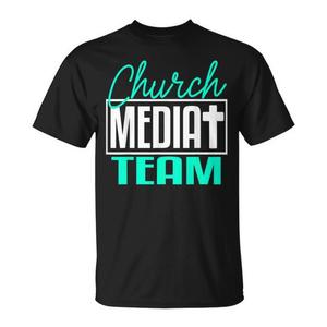 Maglietta promozionale per la squadra media della chiesa - Product Image 1