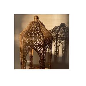 โคมไฟโลหะแขวนทำมือสำหรับตกแต่งโต๊ะดีไซน์เนอร์โรงแรมหรูโคมไฟโลหะไฟฉายโคมไฟโลหะสำหรับโรงแรมห้องพัก - Product Image 1