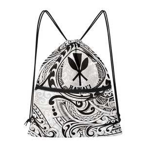 Vente en gros Sac à dos scolaire personnalisé en PVC léger à impression Monstera Sac à dos unisexe décontracté pour garçons et filles mode hawaïenne quantité minimale de commande bas - Product Image 4