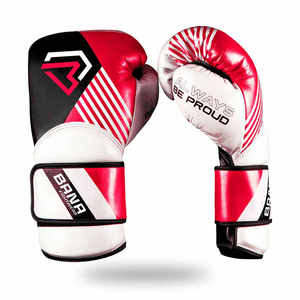 Professional Mexican Style Boxing <b>Gloves</b> Hand <b>Grips</b> Breathable Non-Slip Cowhide Leather Lightweight Adjustable Wrist Strap for - Product Image 6