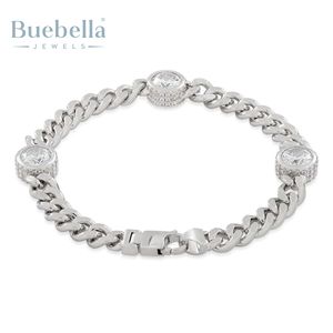 Hot Sale 5mm 18K Gold and 925 Silver Plated opal <b>Cuban</b> Chain for <b>Men</b> <b>Bracelets</b> and Bangles - Product Image 4
