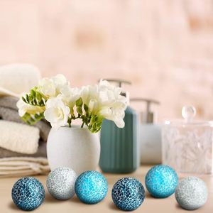 Esferas de Mosaico Modernas, Diseño Creativo, Bolas Decorativas de Vidrio para el Hogar, Adornos de Bolas Doradas, Decoración para el Hogar, para Regalos y Manualidades - Product Image 6