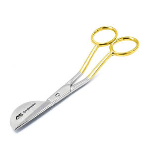 Ciseaux à broder incurvés Coupe-fil Ciseaux à appliques en acier inoxydable de qualité et courbés par Apto Enterprises - Product Image 6