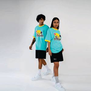 Camiseta de cuello redondo para hombre de algodón 100%-Nuevo diseño Estampado de moda Inventario de alta calidad - Product Image 2