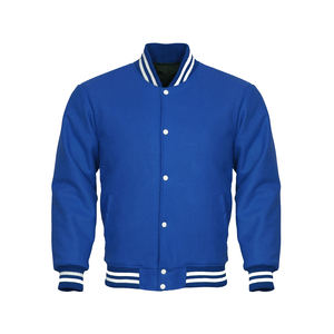 Chaqueta Letterman de Lana Estilo Urbano para Hombre, Diseño Personalizado, Calidad Superior, Ecológica, Servicio OEM Disponible - Product Image 1