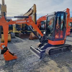 Mini-excavatrice Hitachi 27U légèrement utilisée, 2 tonnes, compacte, moteur Koop, pompe hydraulique haute efficacité, excavatrice hydraulique - Product Image 1