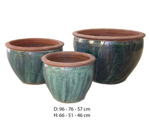 Macetas de Cerámica Esmaltada de Diseño Moderno, Juego de Macetas para Plantas, Decoración del Hogar, Suministros de Jardinería, Uso en Interiores, con Drenaje - Product Image 5